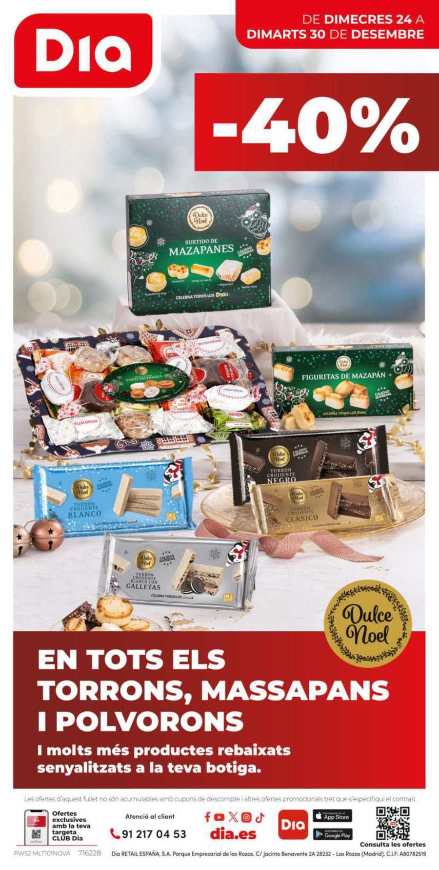 Dia Spain Offers from 24 to 30 December 2025 New quality Offers