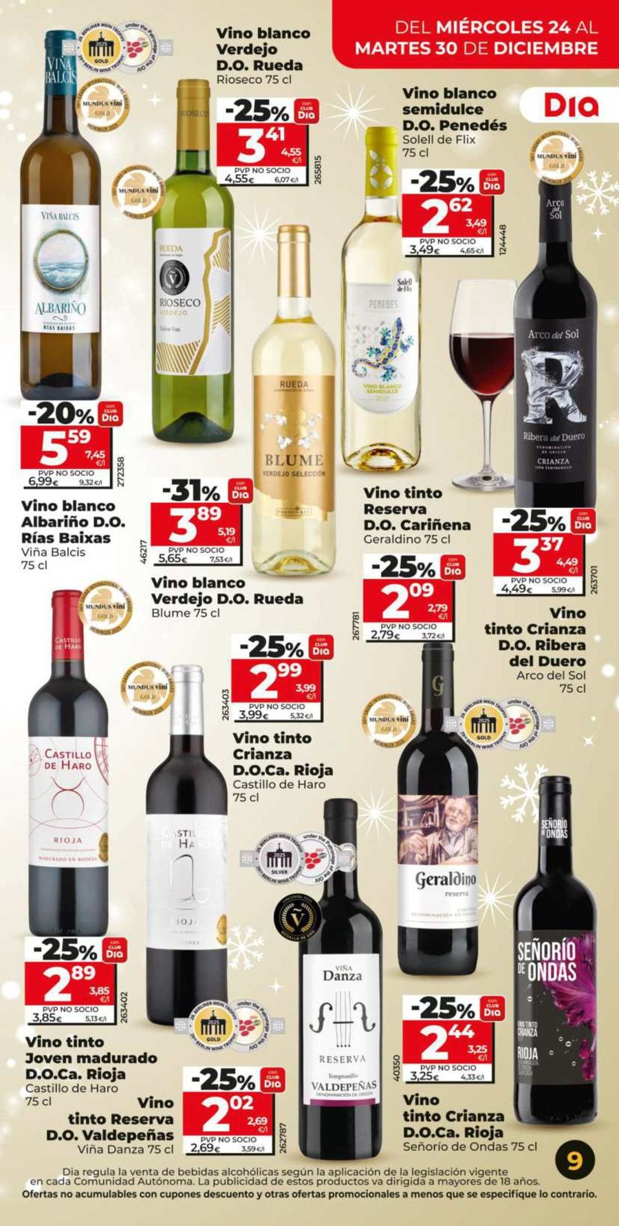 Ofertas de Dia España de 24 a 30 diciembre 2025 Gran apertura Ofertas