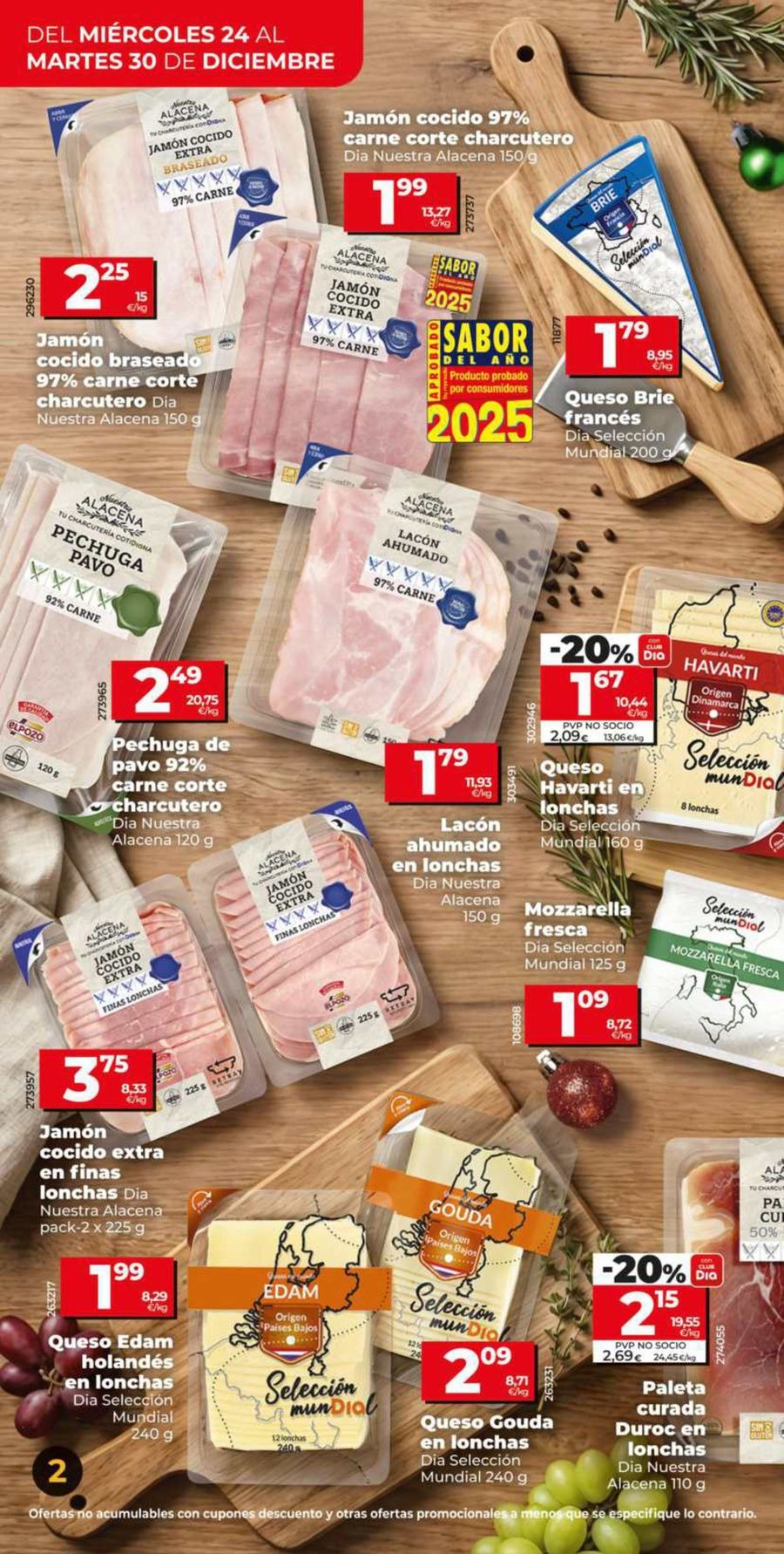 Ofertas de Dia España de 24 a 30 diciembre 2025 Gran apertura Ofertas