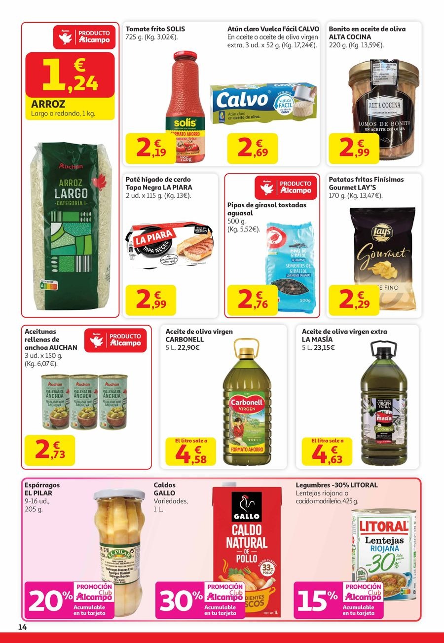 Alcampo Spain Offers from 29 December to 14 January 2026 Happy New Year with Savings