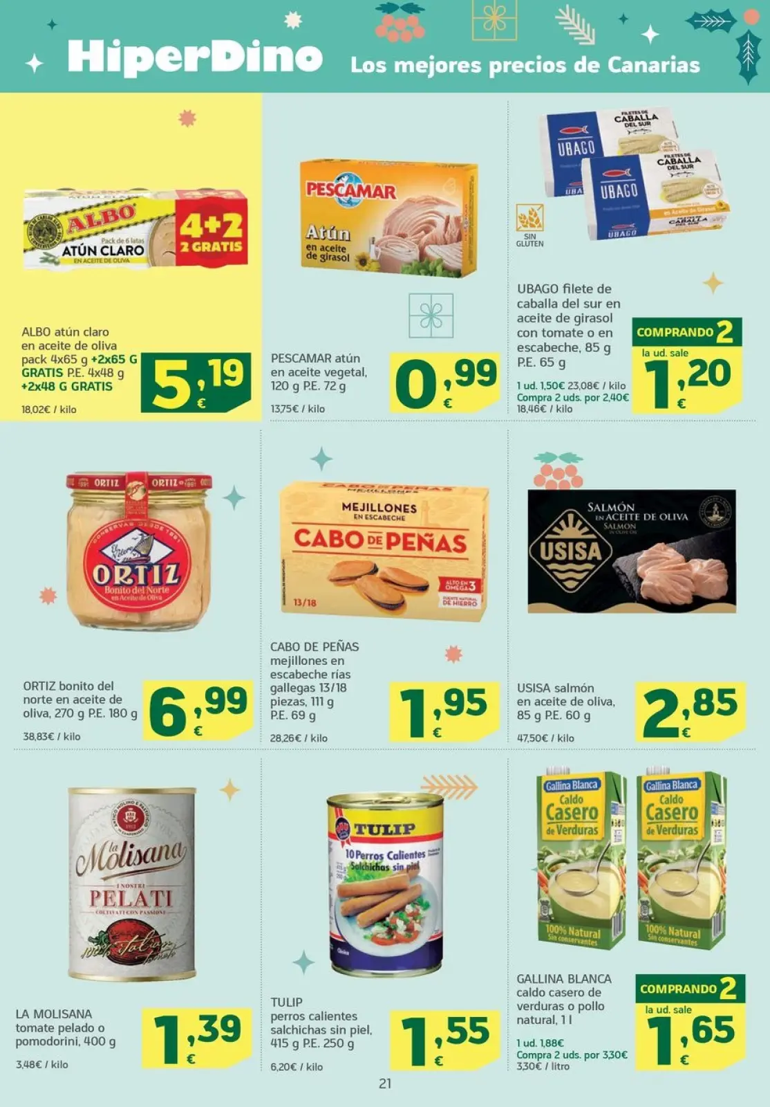 Page 21 dans Nouvelles offres chez HiperDino Espagne