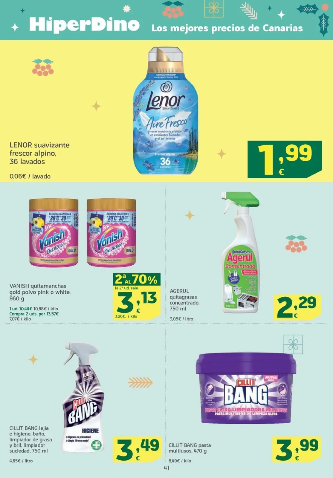 Page 41 dans Nouvelles offres chez HiperDino Espagne