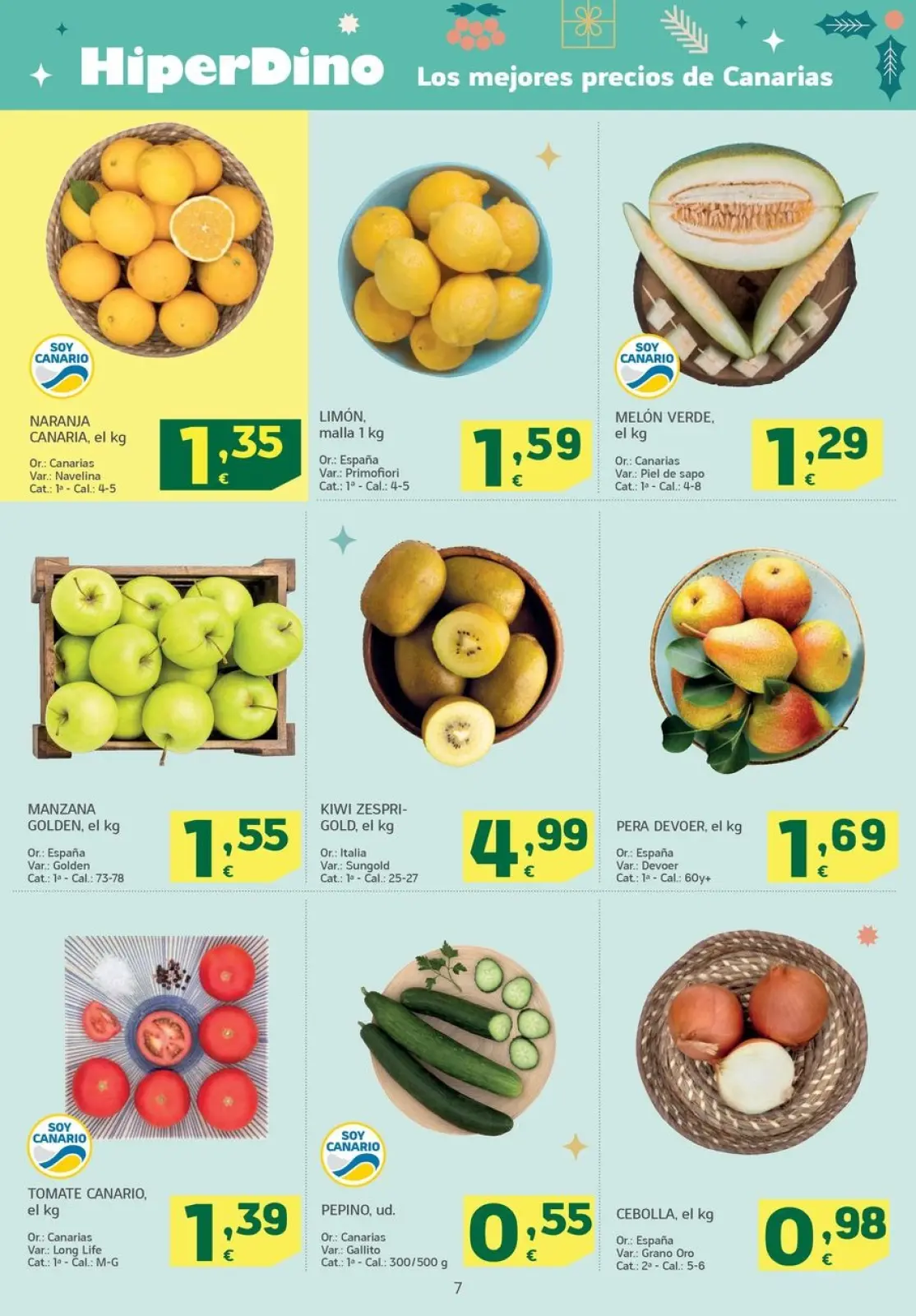 Page 7 dans Nouvelles offres chez HiperDino Espagne