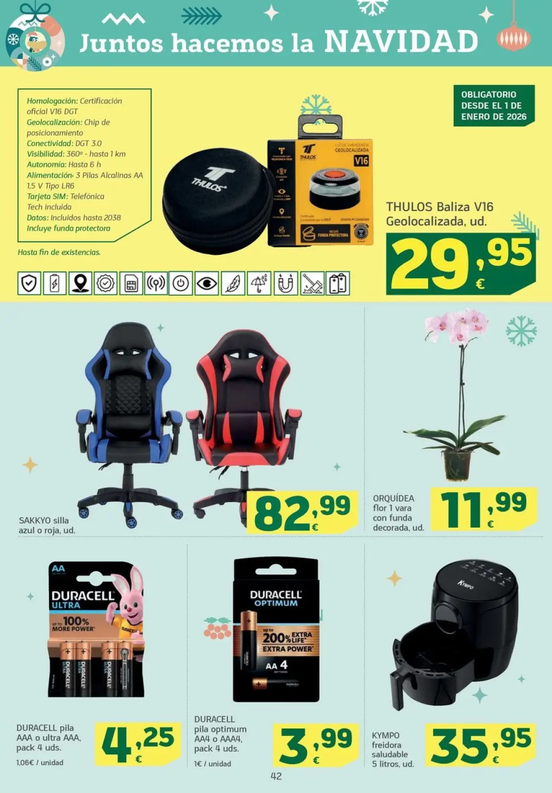 Page 42 dans Nouvelles offres chez HiperDino Espagne