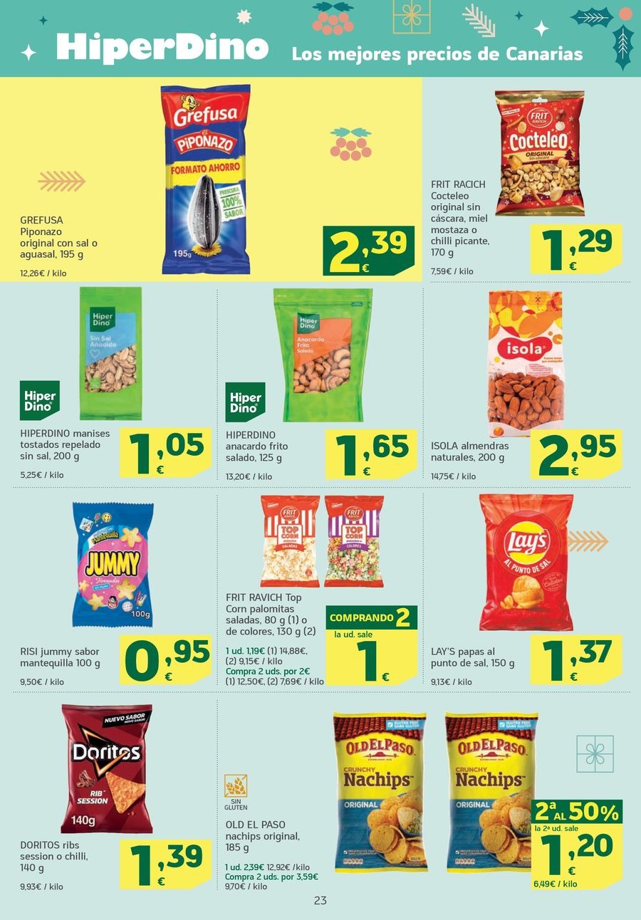 Ofertas de HiperDino España de 26 diciembre a 6 enero 2026 Nuevas ofertas