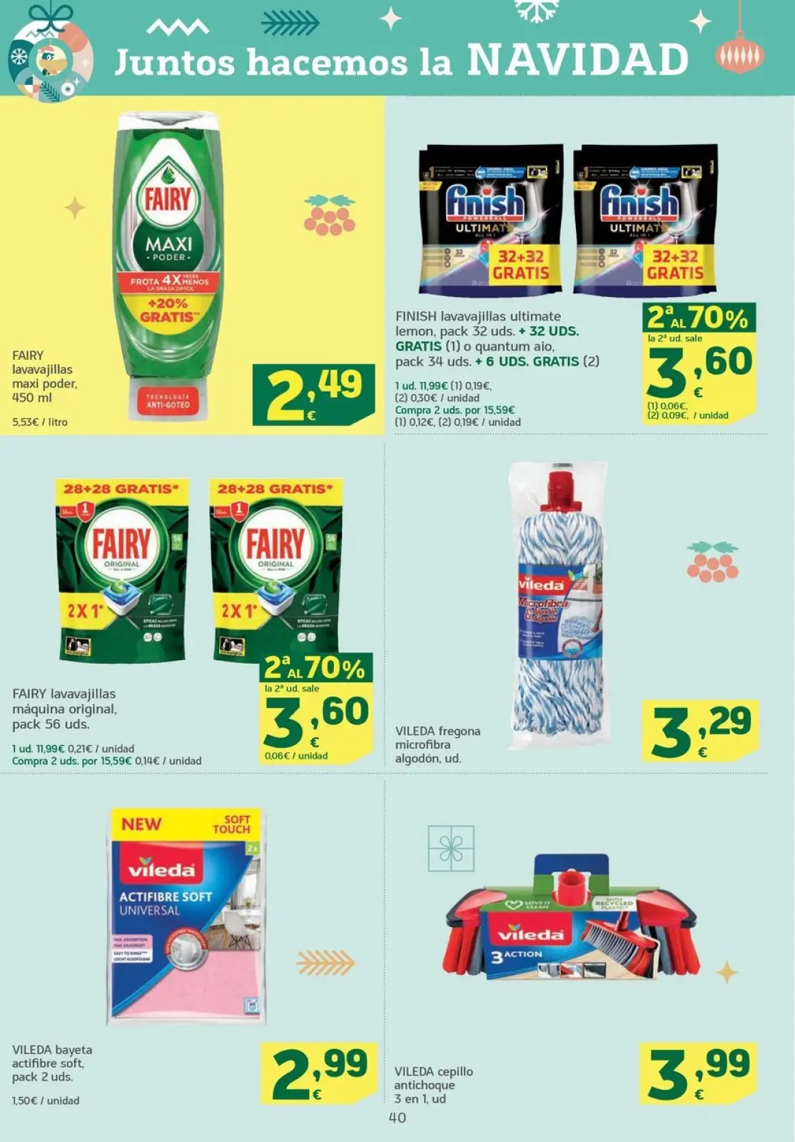 Page 40 dans Nouvelles offres chez HiperDino Espagne