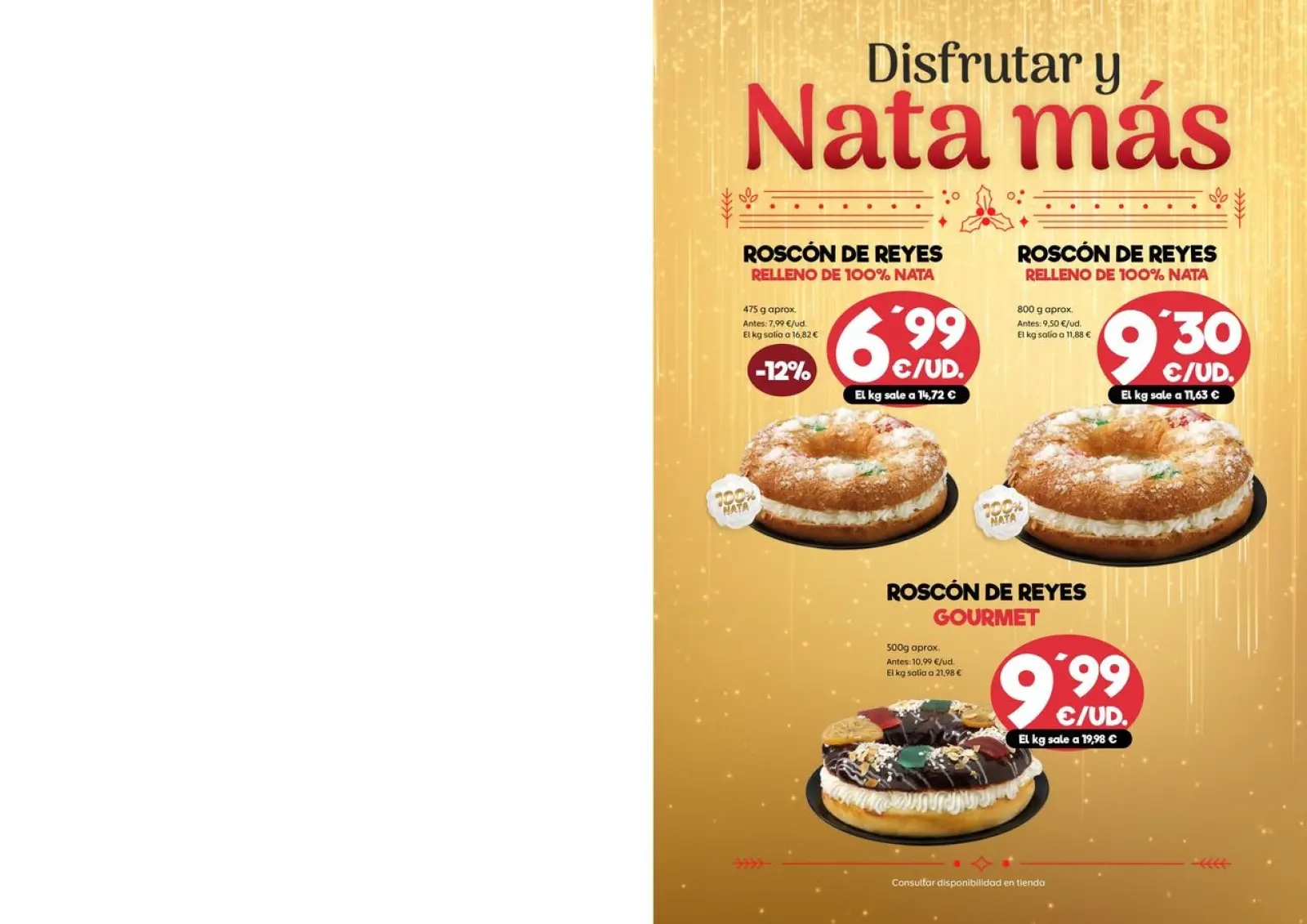 صفحة 13 ضمن هذا الميلاد، مائدتك تستحق الأفضل في أهوراماس إسبانيا