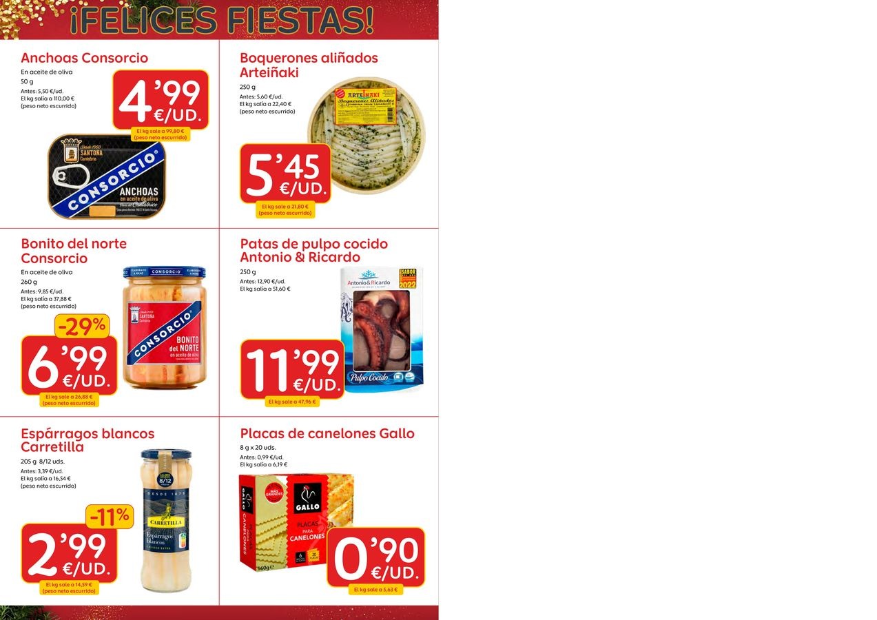 Ofertas de Ahorramas España de 26 a 31 diciembre 2025 Estas Navidades, Tu Mesa Se Merece Lo Mejor