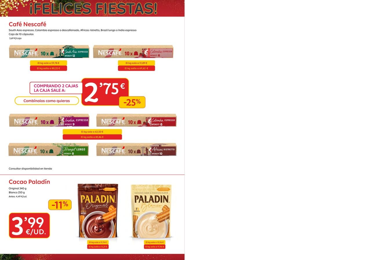 Ofertas de Ahorramas España de 26 a 31 diciembre 2025 Estas Navidades, Tu Mesa Se Merece Lo Mejor