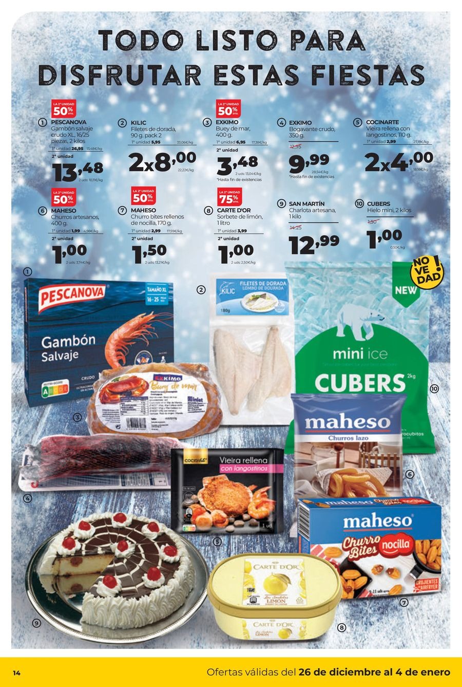 Ofertas de ‎Alimerka Supermercados‎ España de 26 diciembre a 4 enero 2026 Nuevas ofertas