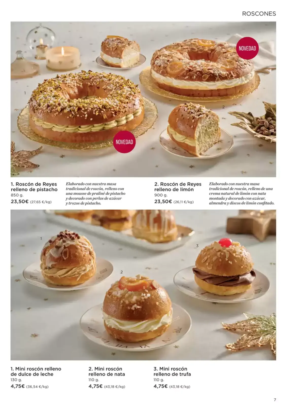 صفحة 7 ضمن معجنات عيد الميلاد الخاصة في هيبركور إسبانيا