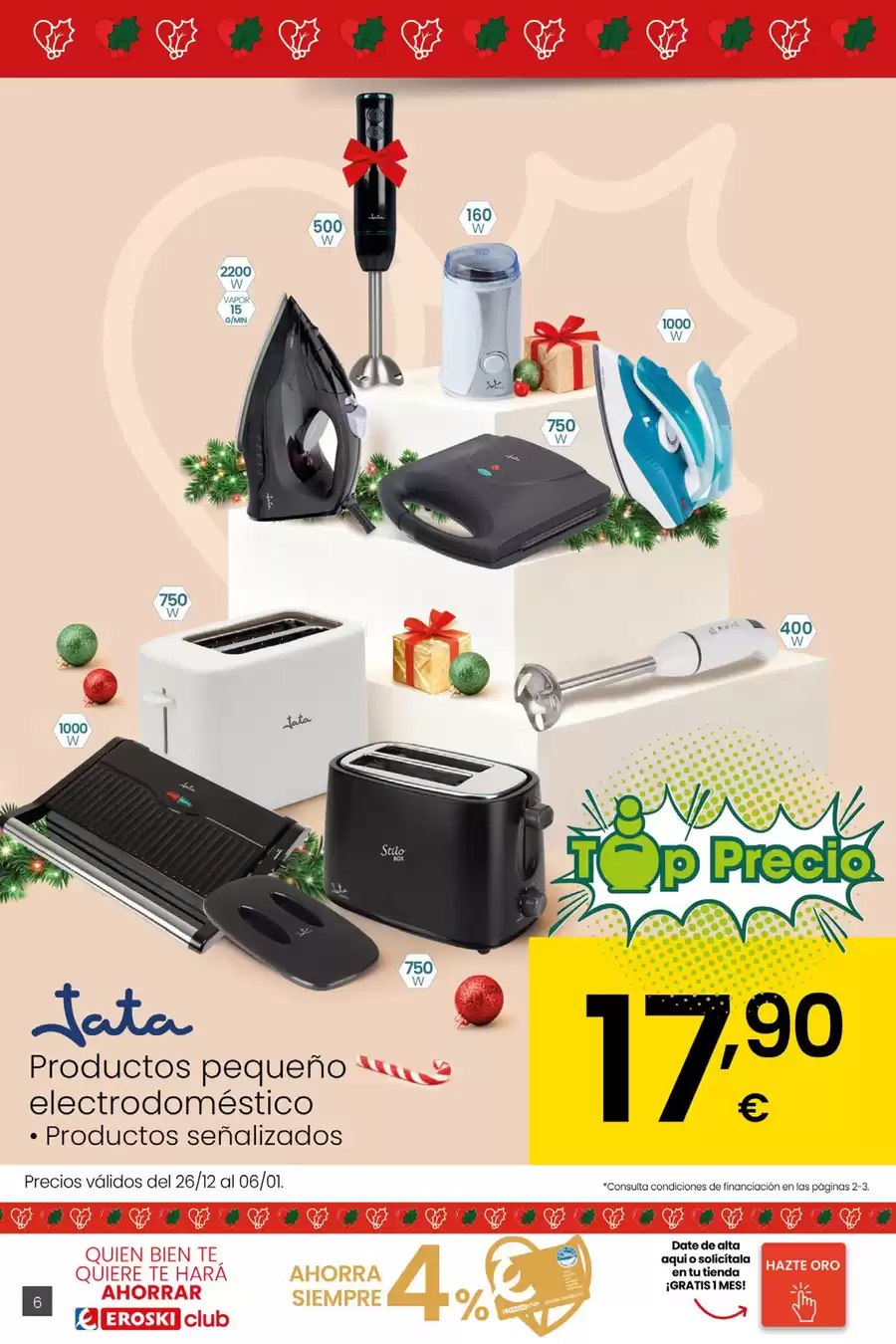 Eroski Spain Offers from 26 December to 6 January 2026 Those who truly love you, make your Christmas better