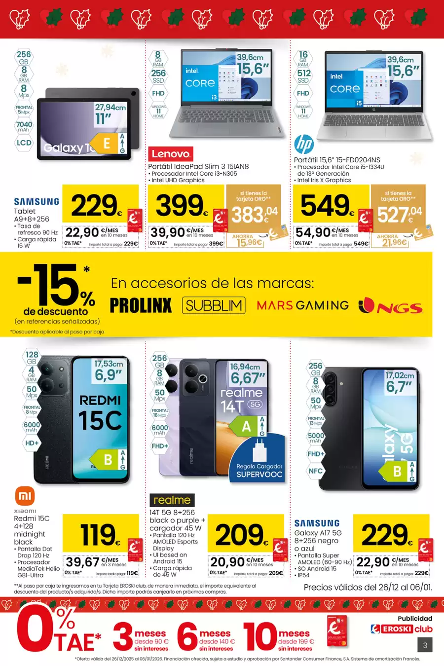 Eroski Spain Offers from 26 December to 6 January 2026 Those who truly love you, make your Christmas better