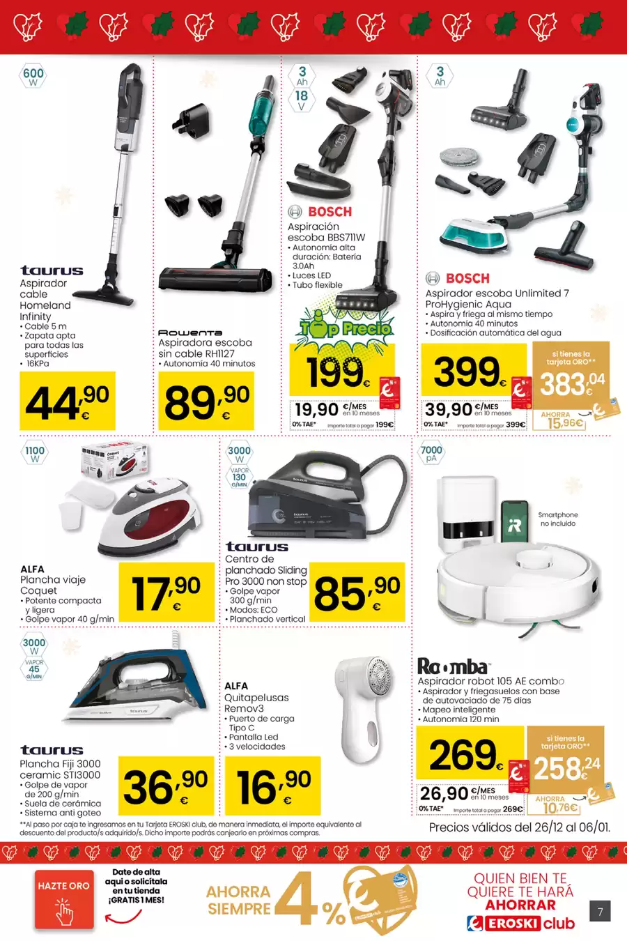 Eroski Spain Offers from 26 December to 6 January 2026 Those who truly love you, make your Christmas better