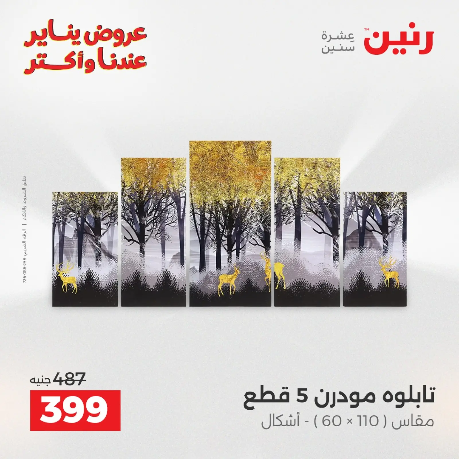 صفحة 6 ضمن عروض قطع الديكور في رنين مصر