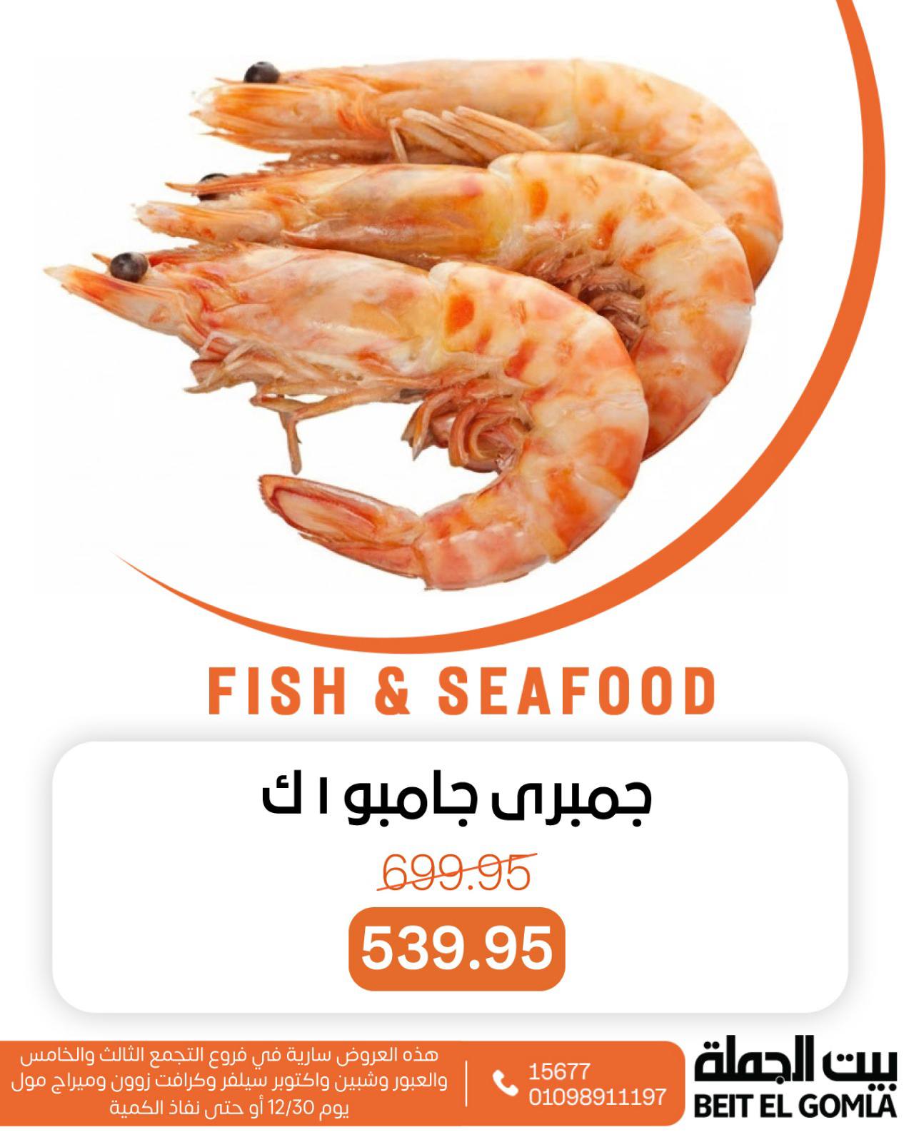 عروض بيت الجملة مصر الثلاثاء 30 ديسمبر 2025 عروض الأسماك