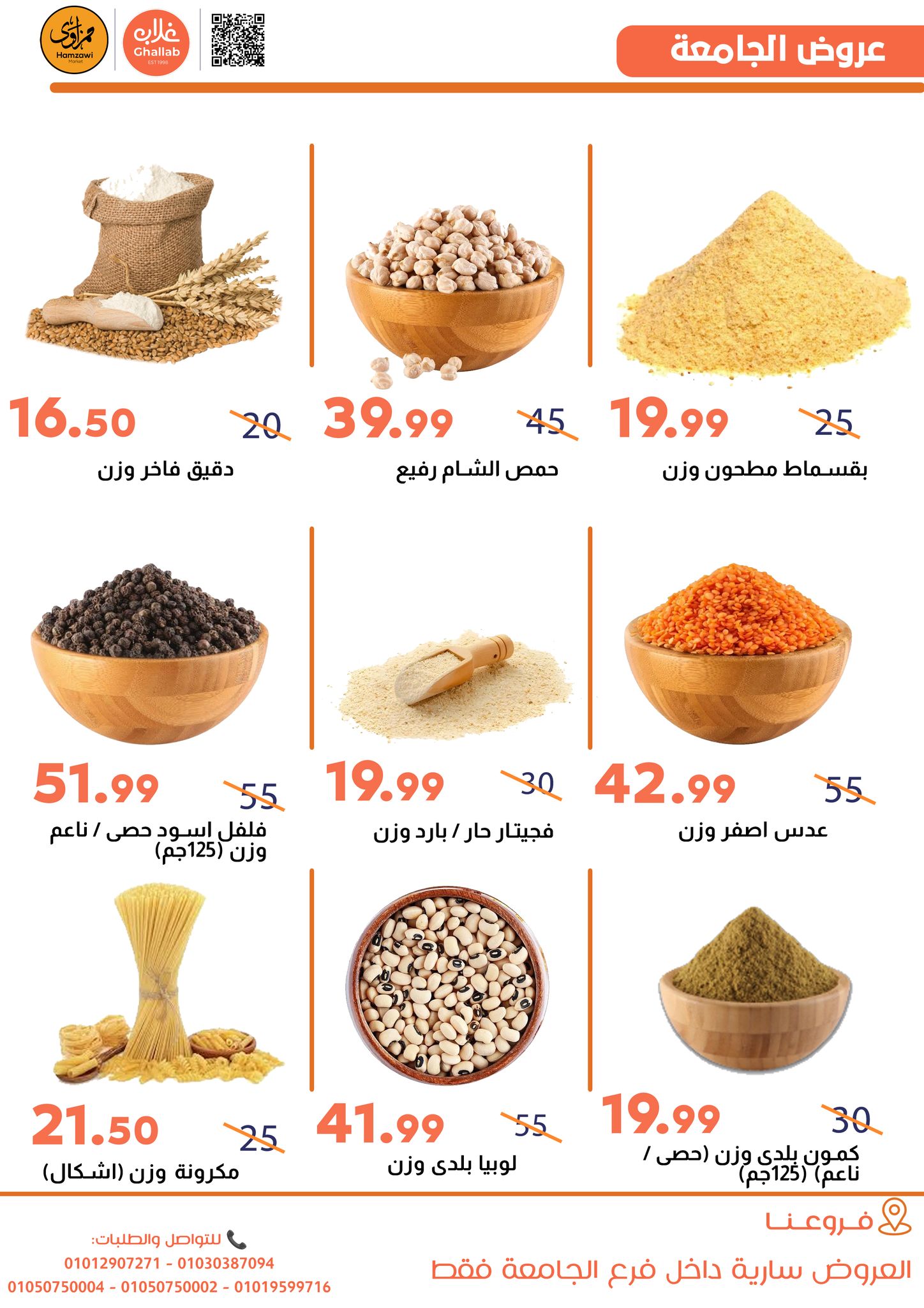 Ofertas de Mercados de Ghallab Egipto de 29 a 31 diciembre 2025 Ofertas de precios rebajados