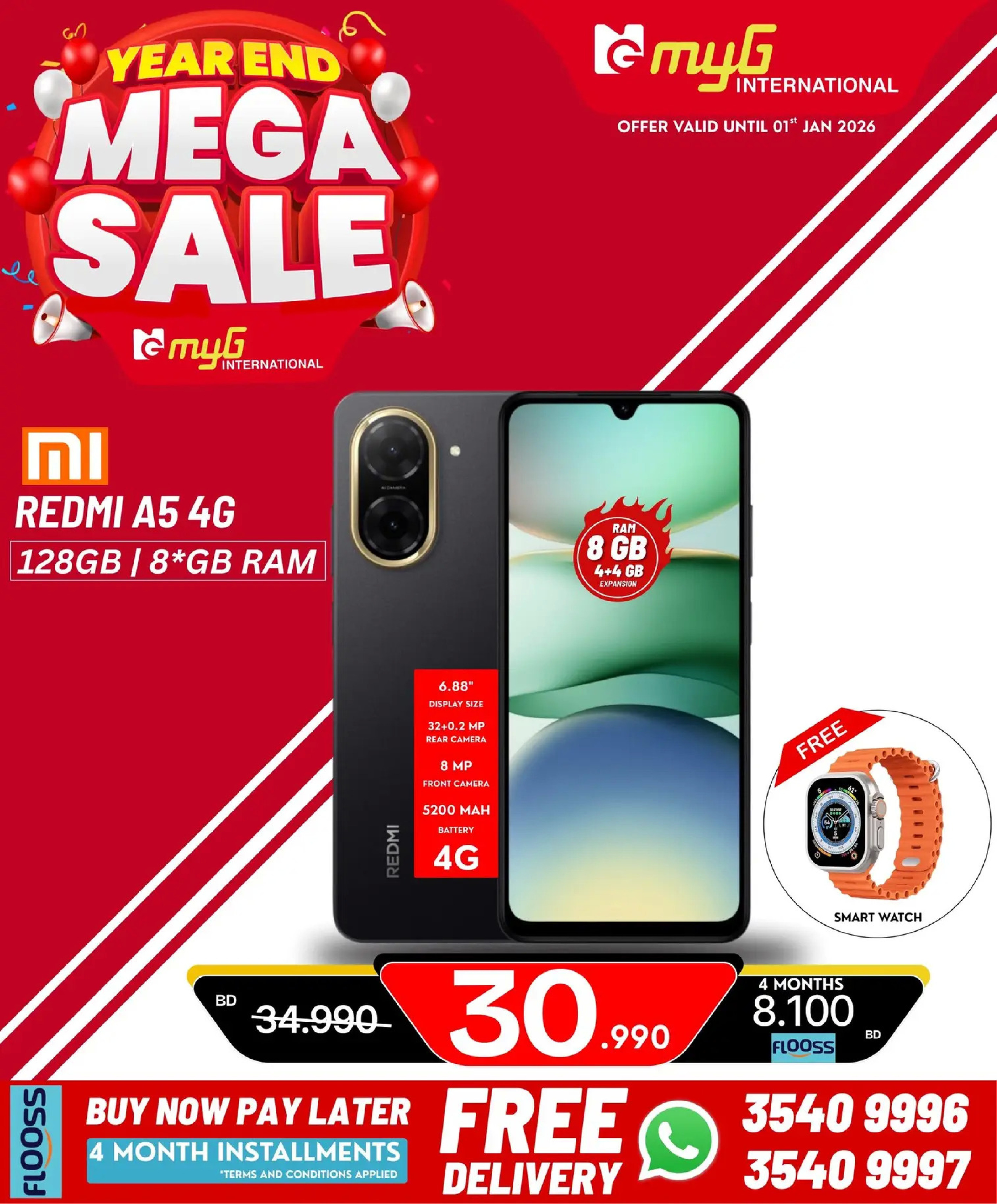 MYG International Bahrain Offers from 31 December to 7 January 2026 Year End Deals