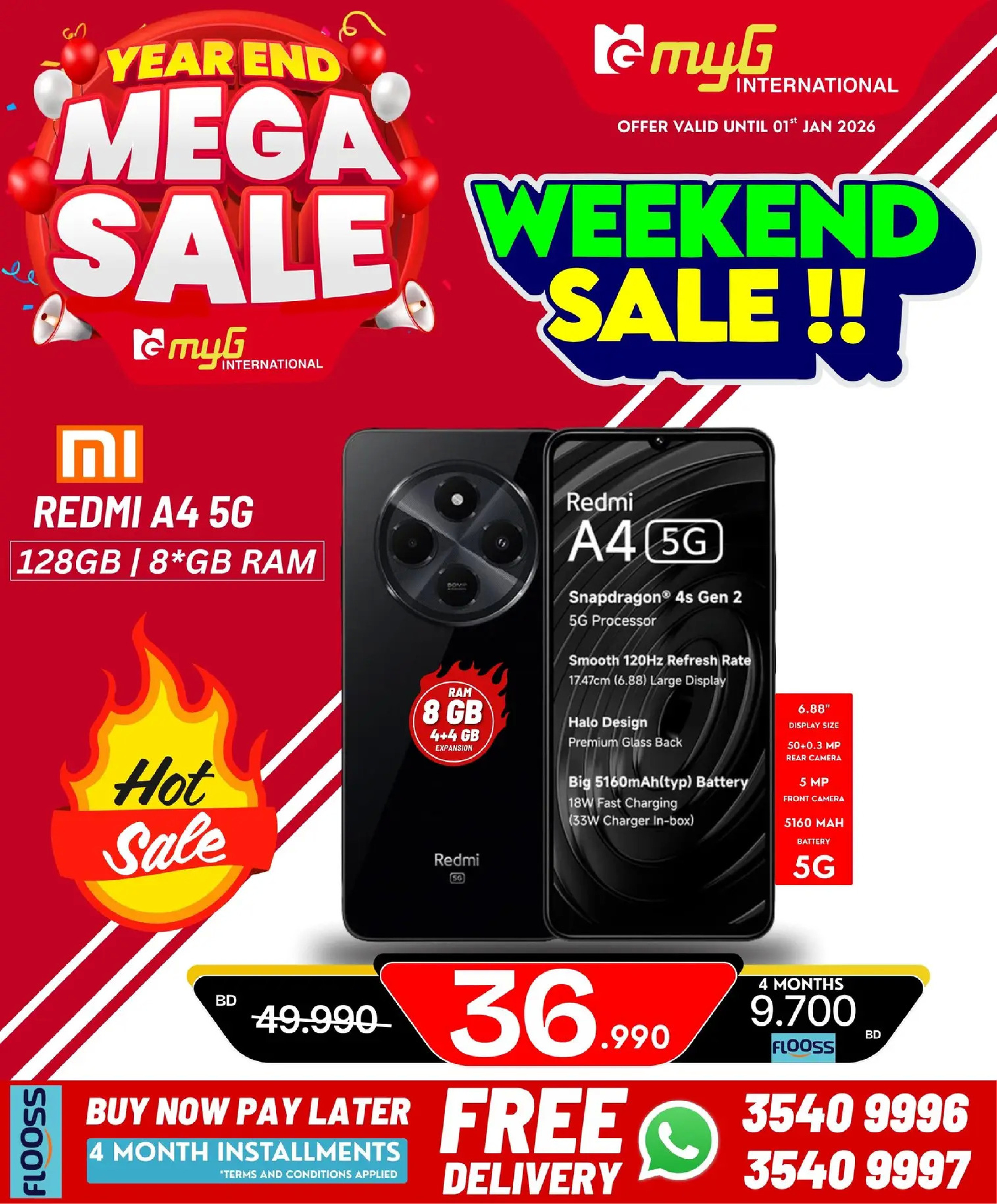 MYG International Bahrain Offers from 31 December to 7 January 2026 Year End Deals