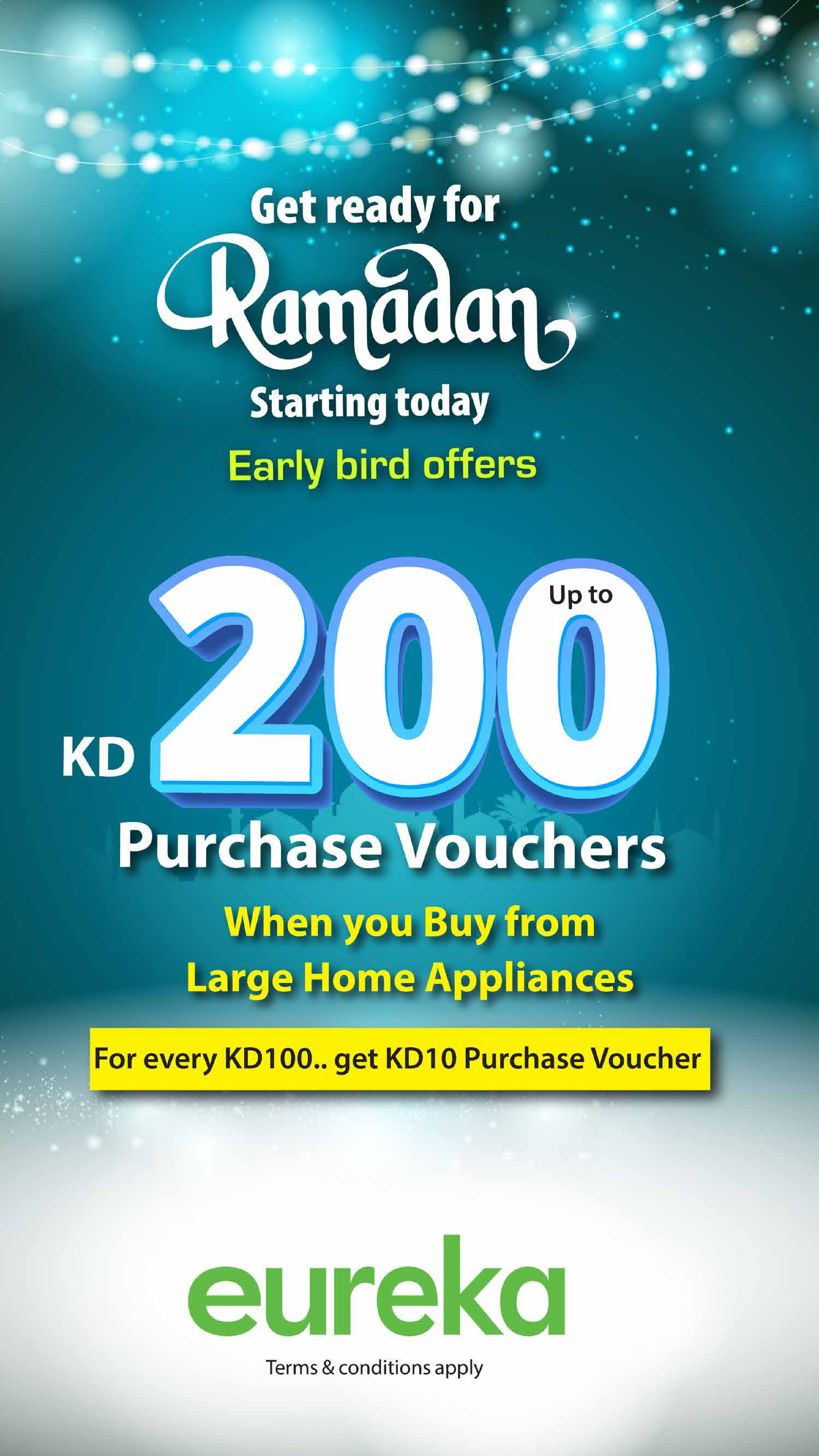 Eureka Kuwait Offers Wednesday 31 December Get Ready for Ramadan with Early Offers
