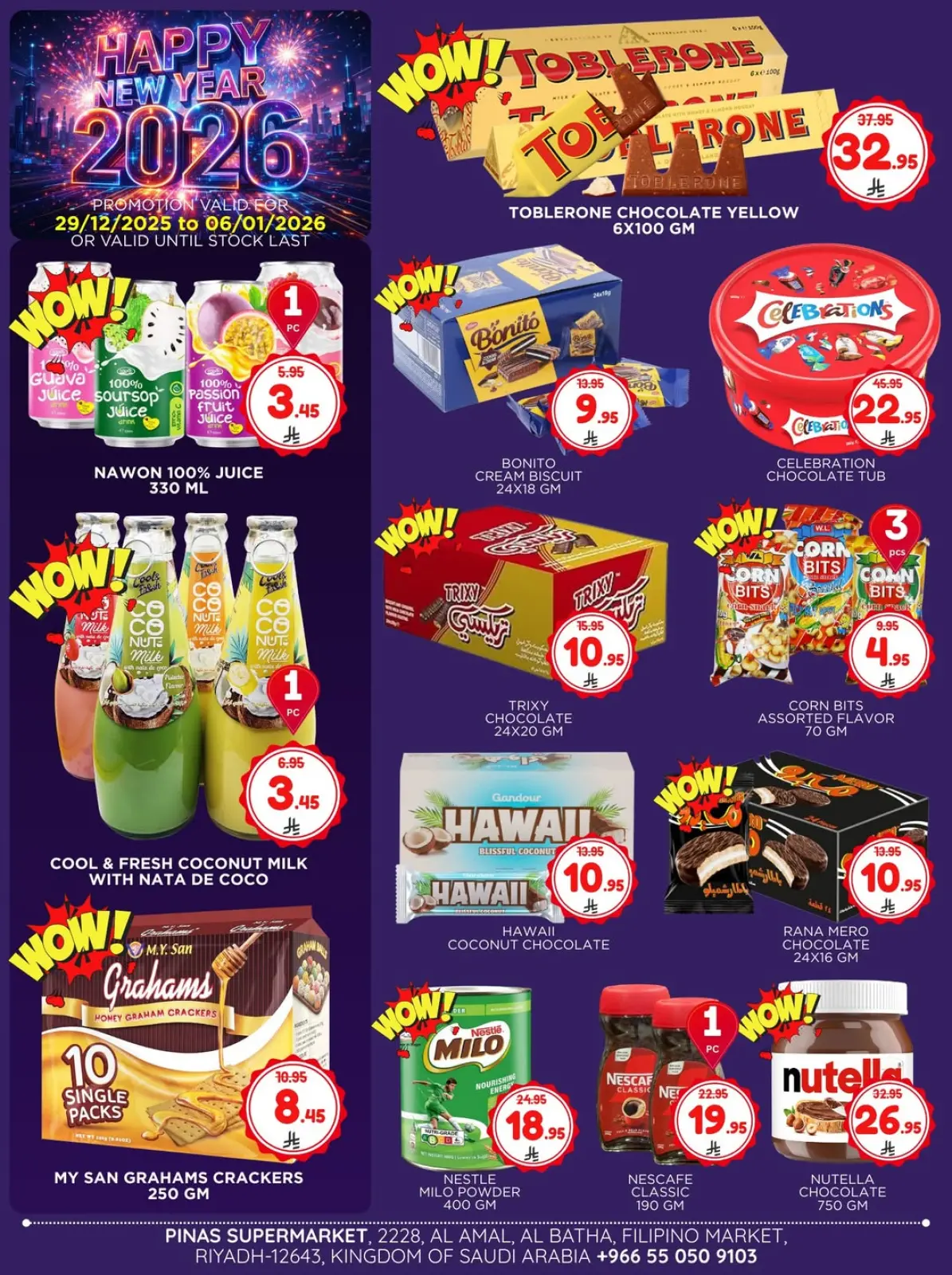 Page 5 in Happy New Year offers at Pinas Supermarket Saudi Arabia