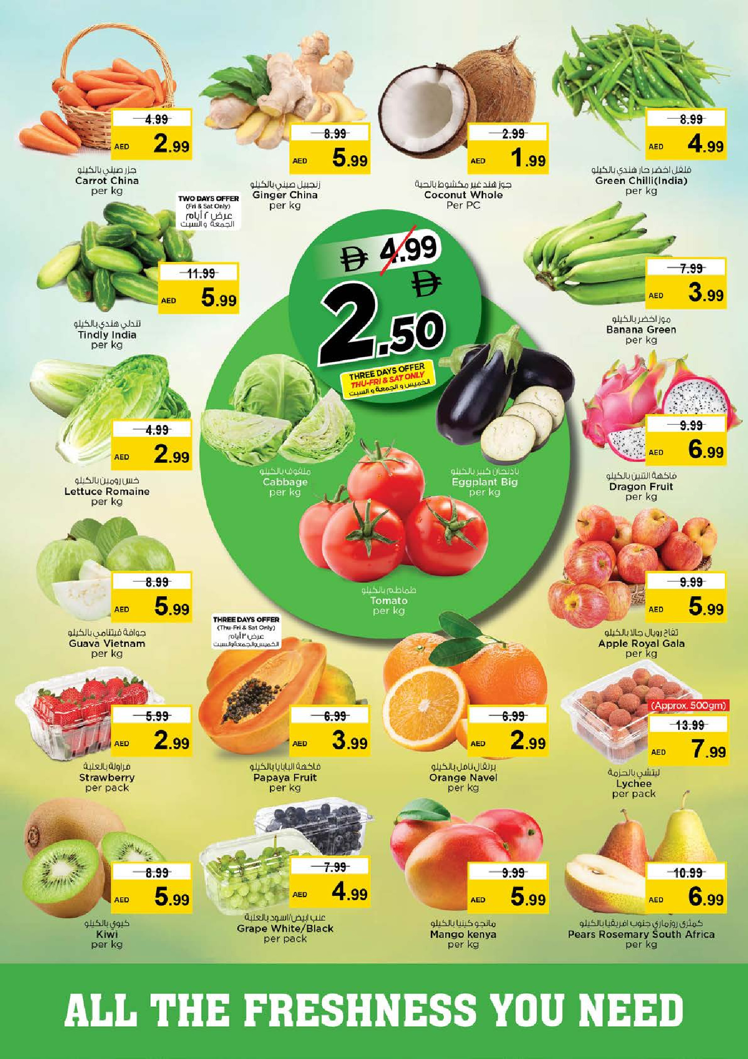 Nesto Hypermarkets Nad Al Hammar  Offers from 1 to 4 January New Year, New Deals