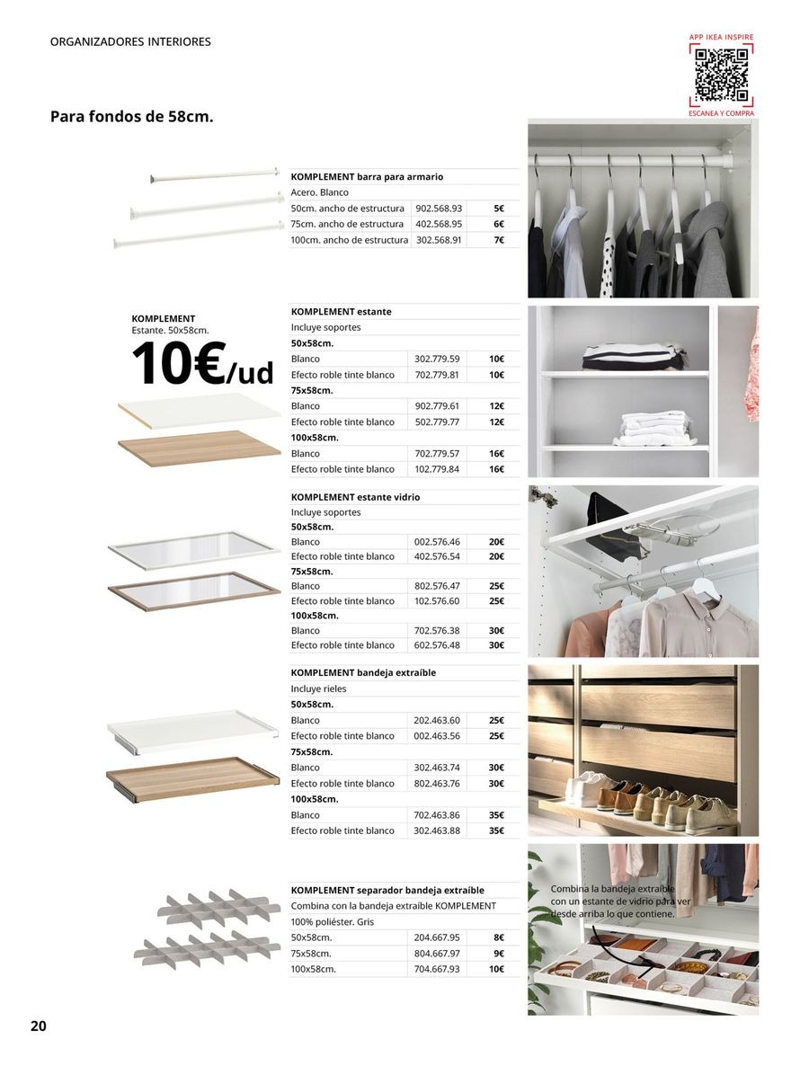 Offres IKEA Espagne de 2 septembre à 31 janvier 2026 Catalogue 2623 Guide d'Achat du Système de Rangement PAX