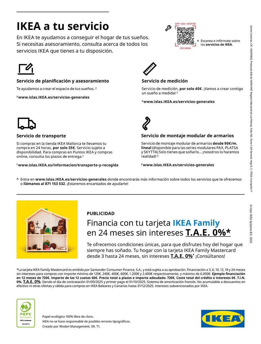 Offres IKEA Espagne de 2 septembre à 31 janvier 2026 Catalogue 2623 Guide d'Achat du Système de Rangement PAX