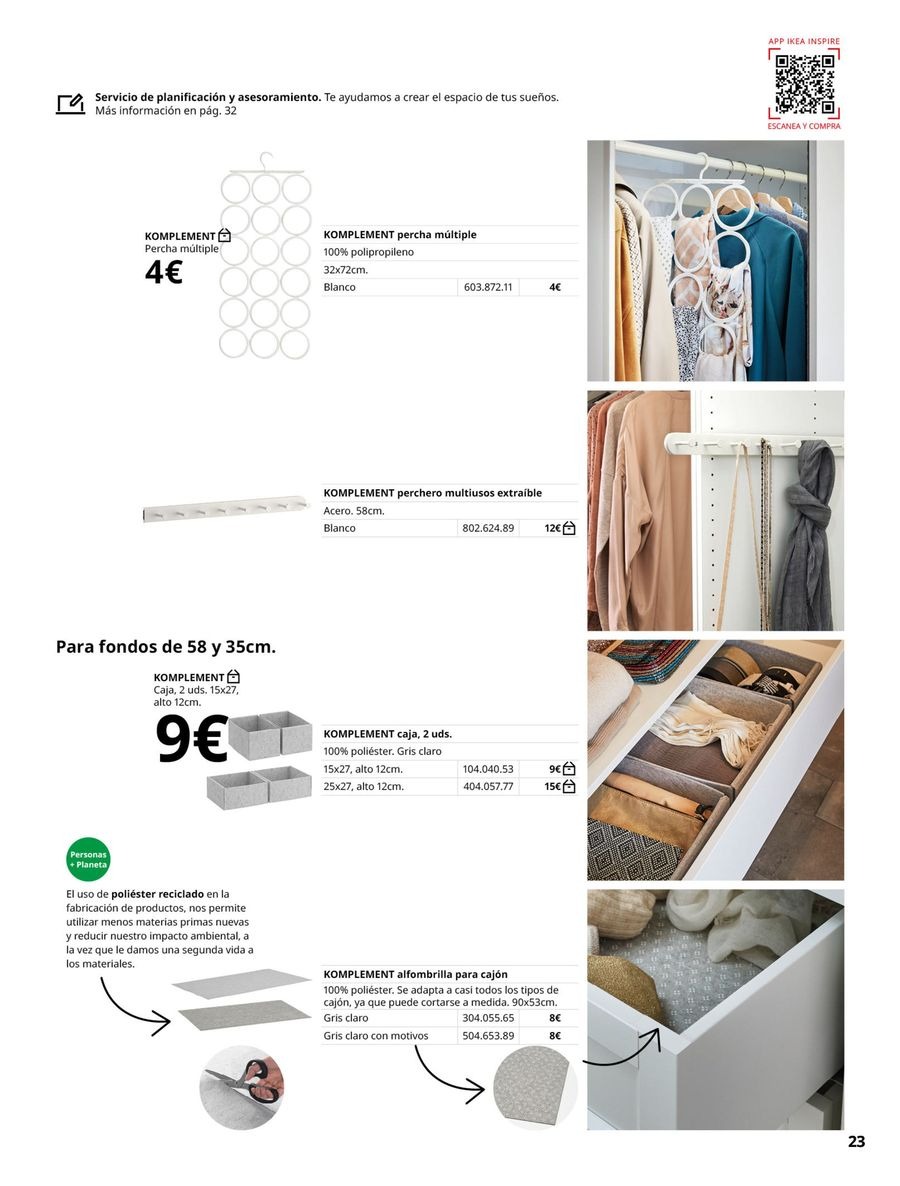 Offres IKEA Espagne de 2 septembre à 31 janvier 2026 Catalogue 2623 Guide d'Achat du Système de Rangement PAX
