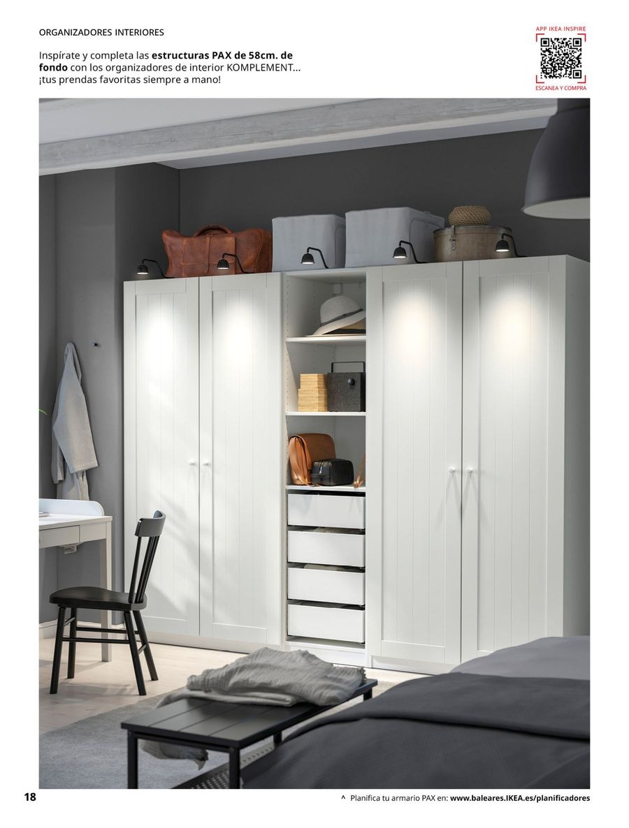 Offres IKEA Espagne de 2 septembre à 31 janvier 2026 Catalogue 2623 Guide d'Achat du Système de Rangement PAX