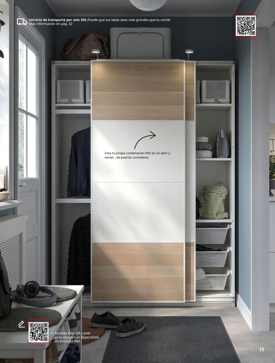 Offres IKEA Espagne de 2 septembre à 31 janvier 2026 Catalogue 2623 Guide d'Achat du Système de Rangement PAX