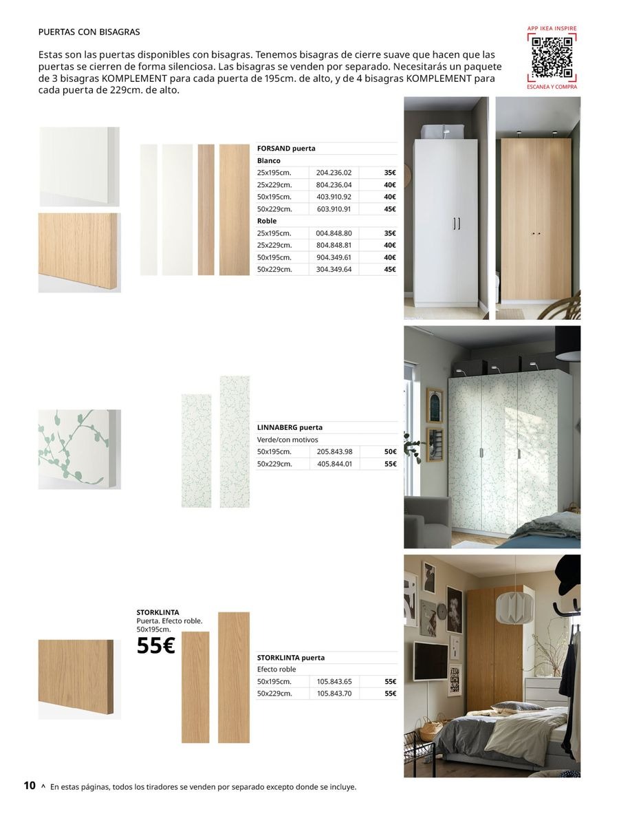 Offres IKEA Espagne de 2 septembre à 31 janvier 2026 Catalogue 2623 Guide d'Achat du Système de Rangement PAX