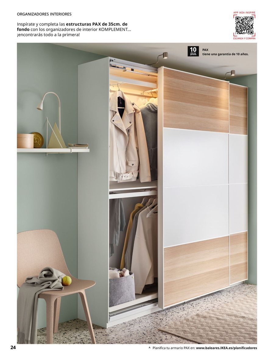 Offres IKEA Espagne de 2 septembre à 31 janvier 2026 Catalogue 2623 Guide d'Achat du Système de Rangement PAX