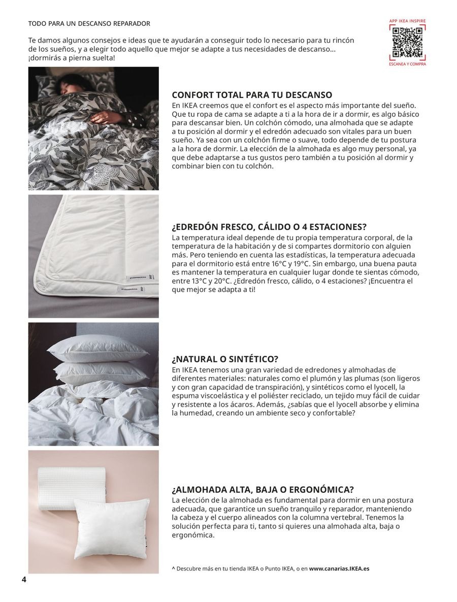 Ofertas de IKEA España de 2 septiembre a 31 enero 2026 Catálogo Ropa de cama