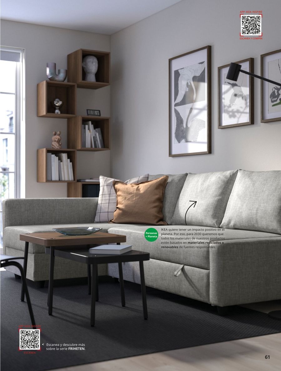 Ofertas de IKEA España de 2 septiembre a 31 enero 2026 Catálogo Sofás