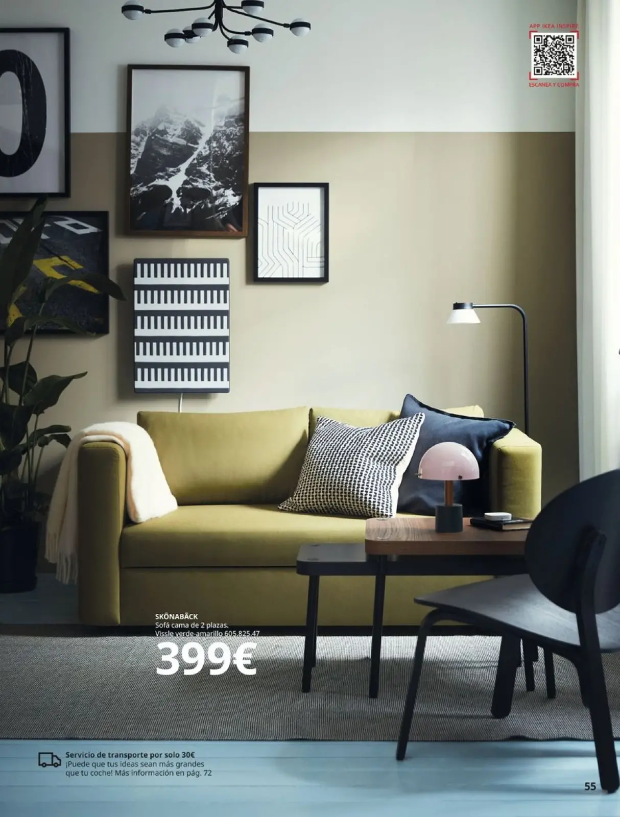 Page 55 in Sofas Catalogue at IKEA Spain