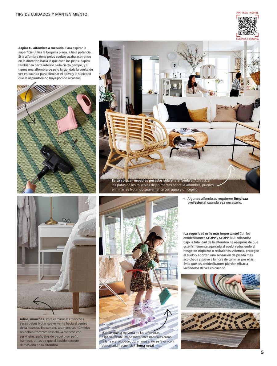 IKEA Spain Offers from 2 September to 31 January 2026 Rugs Catalogue