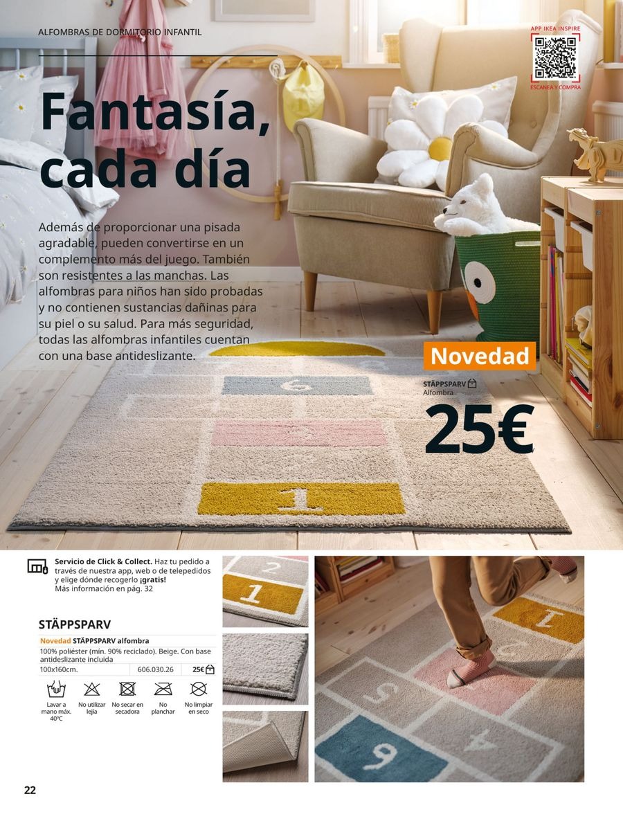 IKEA Spain Offers from 2 September to 31 January 2026 Rugs Catalogue