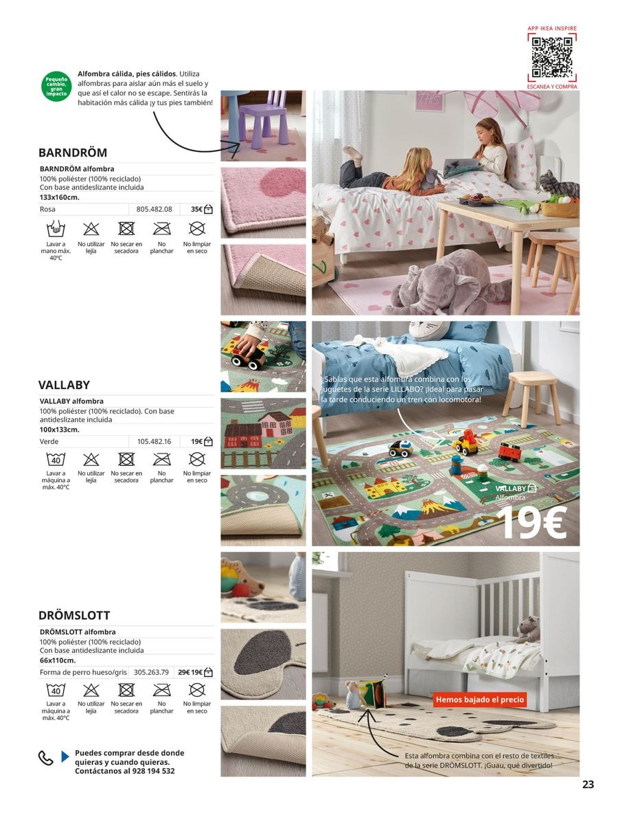 IKEA Spain Offers from 2 September to 31 January 2026 Rugs Catalogue