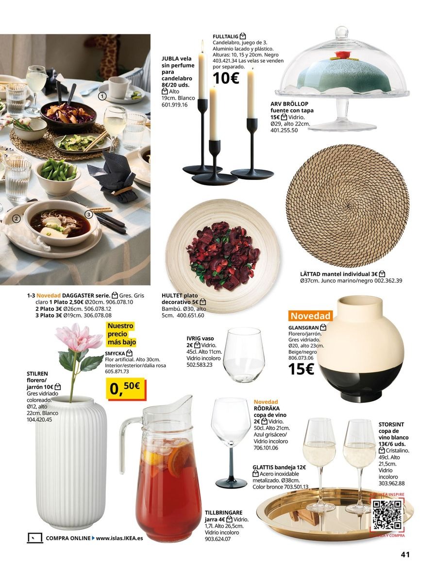 Offres IKEA Espagne de 16 septembre à 31 janvier 2026 Catalogue La Vie Commence dans la Cuisine