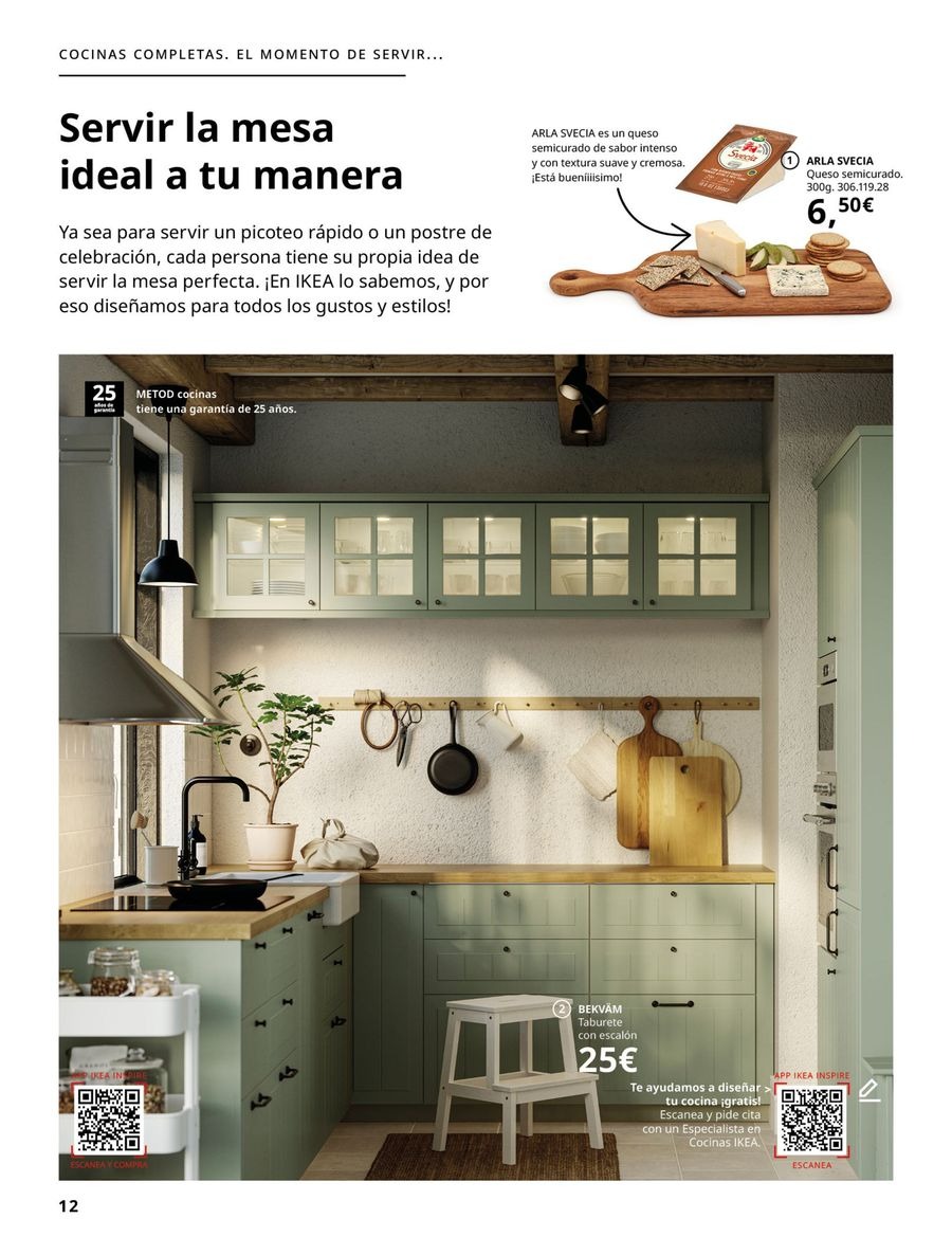 Offres IKEA Espagne de 16 septembre à 31 janvier 2026 Catalogue La Vie Commence dans la Cuisine