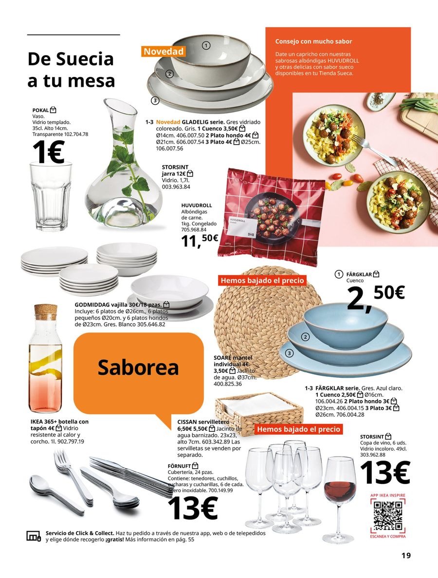 Offres IKEA Espagne de 16 septembre à 31 janvier 2026 Catalogue La Vie Commence dans la Cuisine