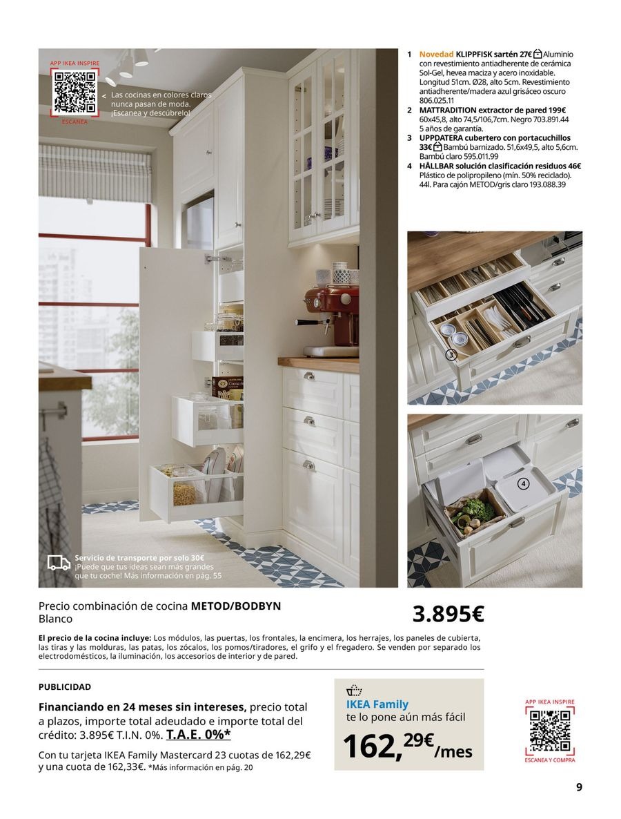 Offres IKEA Espagne de 16 septembre à 31 janvier 2026 Catalogue La Vie Commence dans la Cuisine