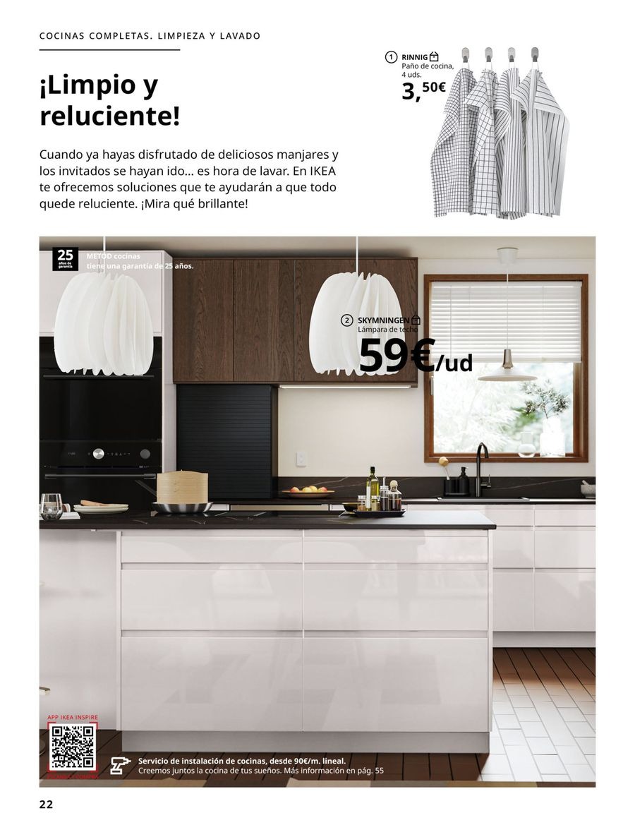 Offres IKEA Espagne de 16 septembre à 31 janvier 2026 Catalogue La Vie Commence dans la Cuisine