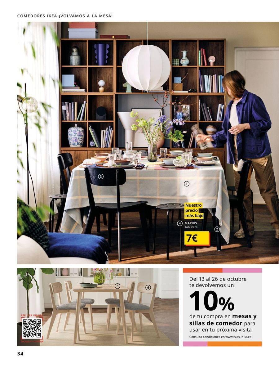 Offres IKEA Espagne de 16 septembre à 31 janvier 2026 Catalogue La Vie Commence dans la Cuisine