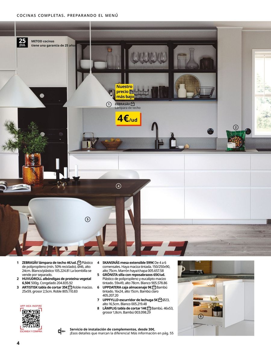 Offres IKEA Espagne de 16 septembre à 31 janvier 2026 Catalogue La Vie Commence dans la Cuisine