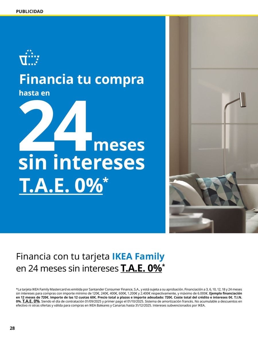 Offres IKEA Espagne de 2 septembre à 31 janvier 2026 Catalogue SKYTTA
