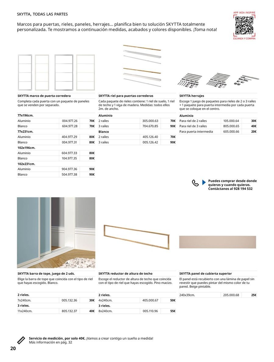 Offres IKEA Espagne de 2 septembre à 31 janvier 2026 Catalogue SKYTTA