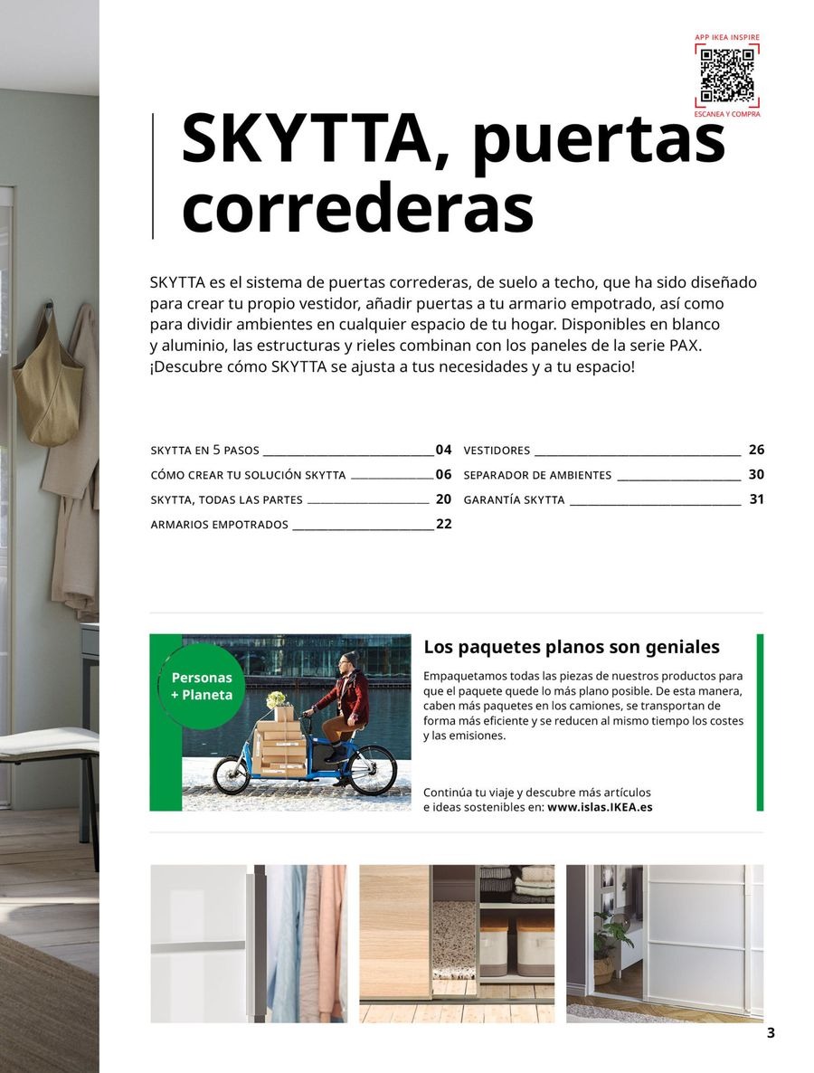 Offres IKEA Espagne de 2 septembre à 31 janvier 2026 Catalogue SKYTTA