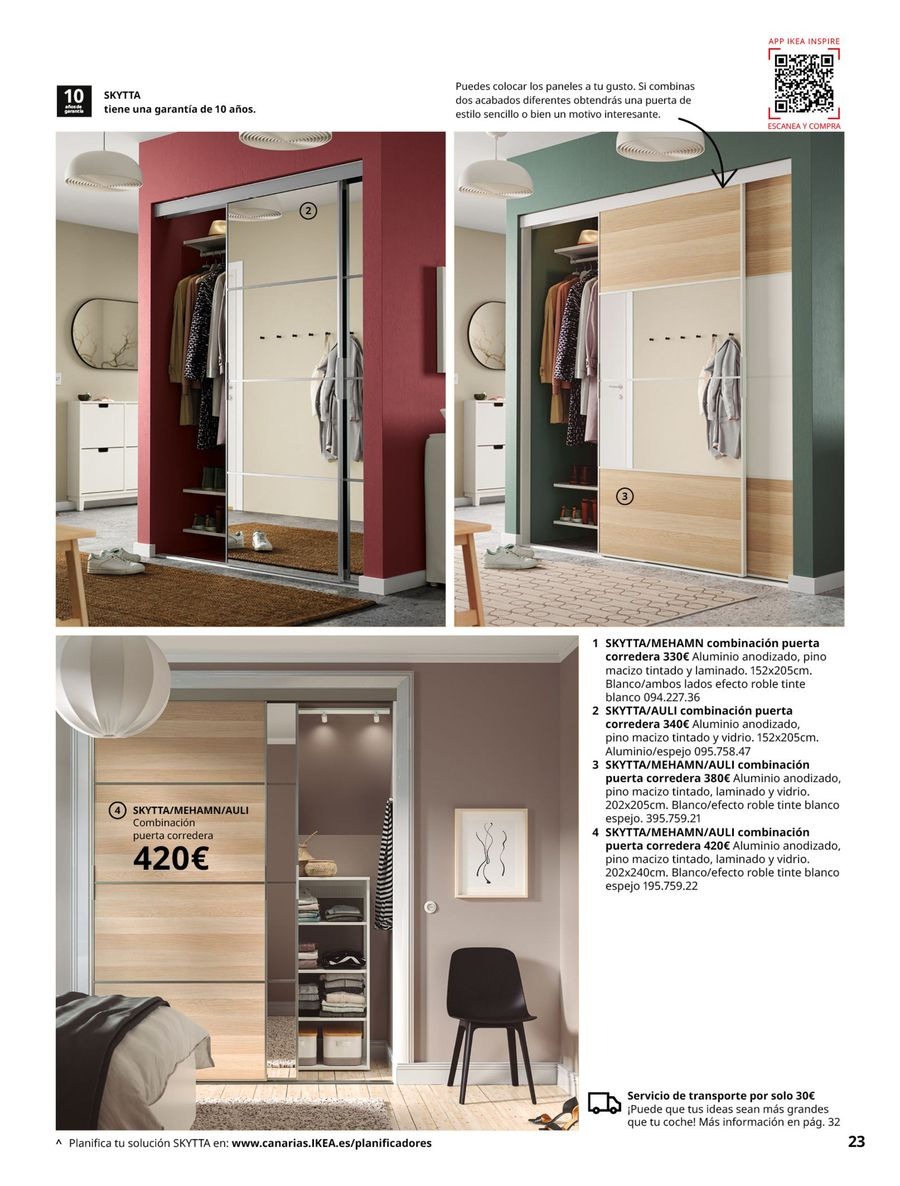 Offres IKEA Espagne de 2 septembre à 31 janvier 2026 Catalogue SKYTTA